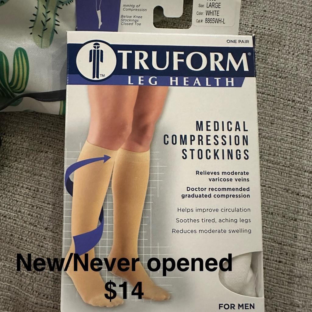 Medical Compression Stockings  Beige